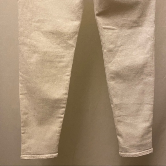 Madewell 32 (14) NWT 9” High Riser Skinny Skinny Jeans Off White Stretch New - Picture 7 of 15